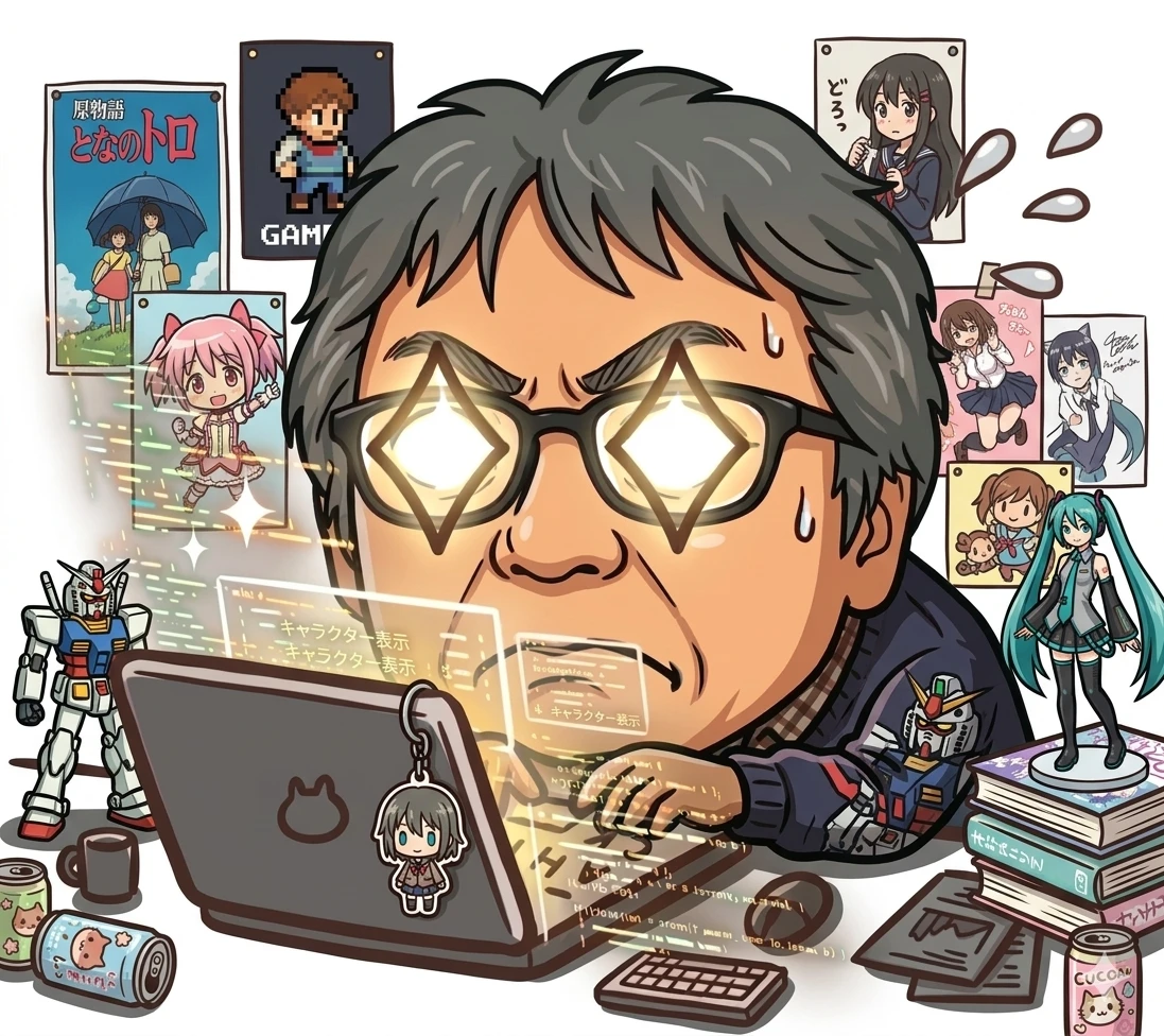 管理人のイラスト